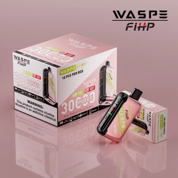 WASPE FIHP 30000 Puffs Dual Mesh 0% 2% 5% LED zaslon z nizko vsebnostjo nikotina za enkratno uporabo za enkratno uporabo Vapes pero Nakup na debelo - CharmVape - 5