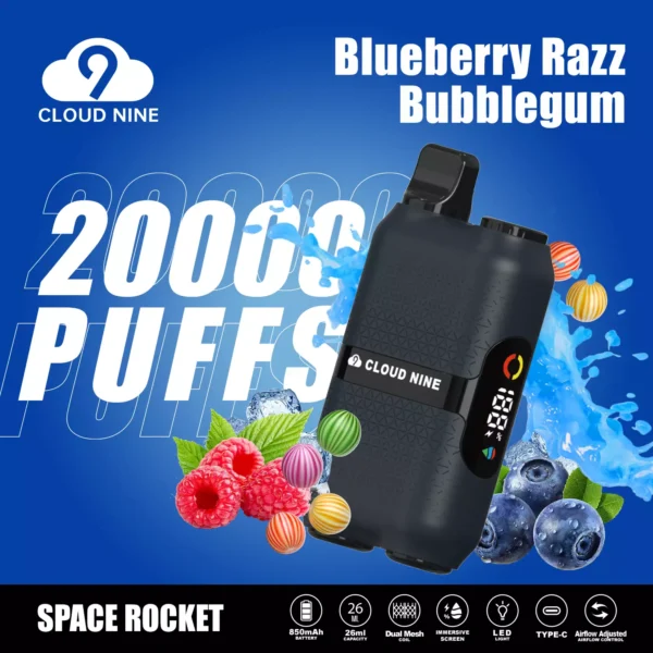 CLOUD NINE D33 20000 Puffs Dual Mesh Immersive Screen 5% Penna per vaporizzatori usa e getta ricaricabile a basso contenuto di nicotina all'ingrosso Acquista all'ingrosso - CharmVape - 5