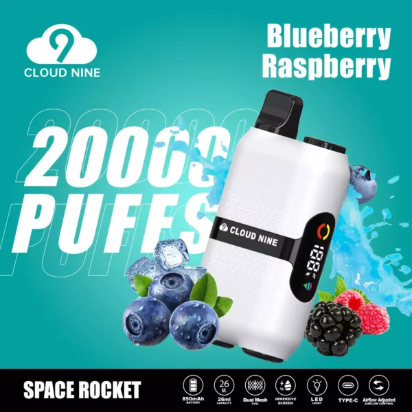 CLOUD NINE D33 20000 Puffs Dual Mesh Schermo immersivo 5% Penna per vaporizzatori usa e getta ricaricabile a basso contenuto di nicotina Bulk Acquista all'ingrosso - CharmVape - 6