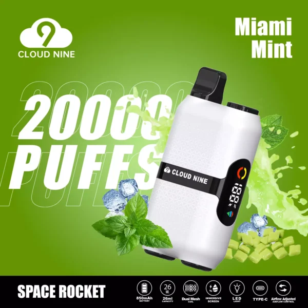 CLOUD NINE D33 20000 Puffs Dual Mesh Schermo immersivo 5% Penna per vaporizzatori usa e getta ricaricabile a basso contenuto di nicotina Bulk Acquista all'ingrosso - CharmVape - 8