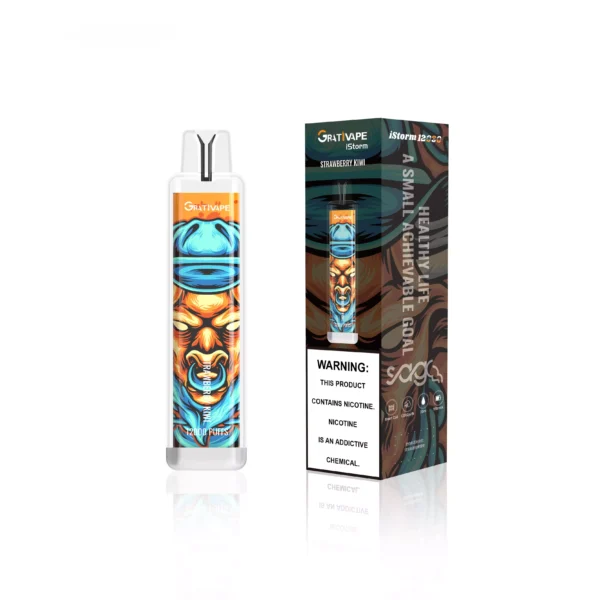 Grativape iStorm 12000 Puffs 0% 2% 3% 5% Перезаряжаемые одноразовые ручки для электронных сигарет с низким содержанием никотина, оптовая покупка оптом - CharmVape - 4