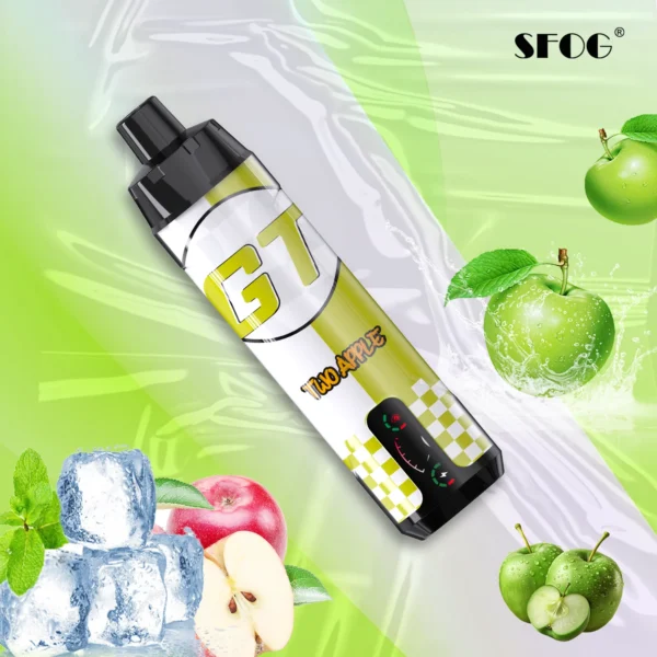 SFOG GT BAR 15000 Puffs SHISHA Smart Display 0,5% Madala nikotiinisisaldusega taaslaetav ühekordne Vapes Pen hulgimüük – CharmVape – 9