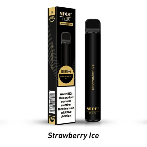 SFOG PLUS 800 Puffs 2% 3% 5% Madala nikotiinisisaldusega laetav ühekordne Vapes Pen hulgiost hulgimüük – CharmVape – 10