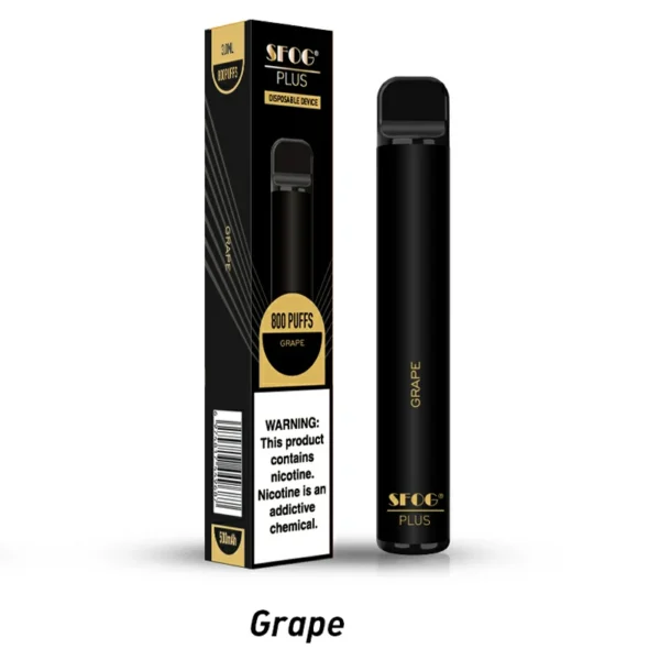 SFOG PLUS 800 Puffs 2% 3% 5% Madala nikotiinisisaldusega laetav ühekordne Vapes Pen hulgiost hulgimüük – CharmVape – 7